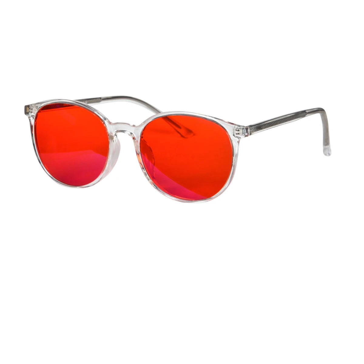 red glasses red blue light glasses for better sleep blue light blocking glasses orange lenses Tr90 women eyeglasses SH2022