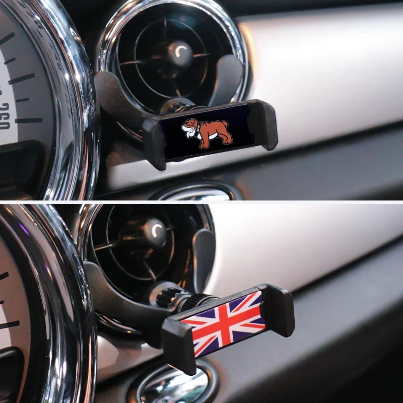Car Air Vent Outlet Phone Holder For MINI Cooper F54 F55 F56 F57 R55 R56 R57 R60 R50 R52 R53 Car Mount Accessories 