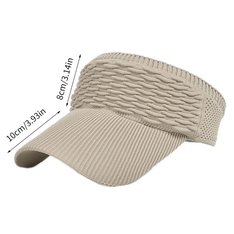 Casquette de baseball respirante et ajourée pour femme, chapeau haut de forme, protection UV, style Panama, collection printemps-été 2023