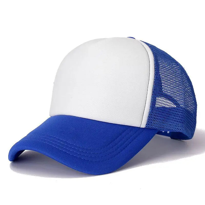 Casquette de baseball en maille COKK, ajustable, à rabat, unisexe, style hip-hop, pour homme et femme, chapeau de papa, en éponge, doux et respirant, noir