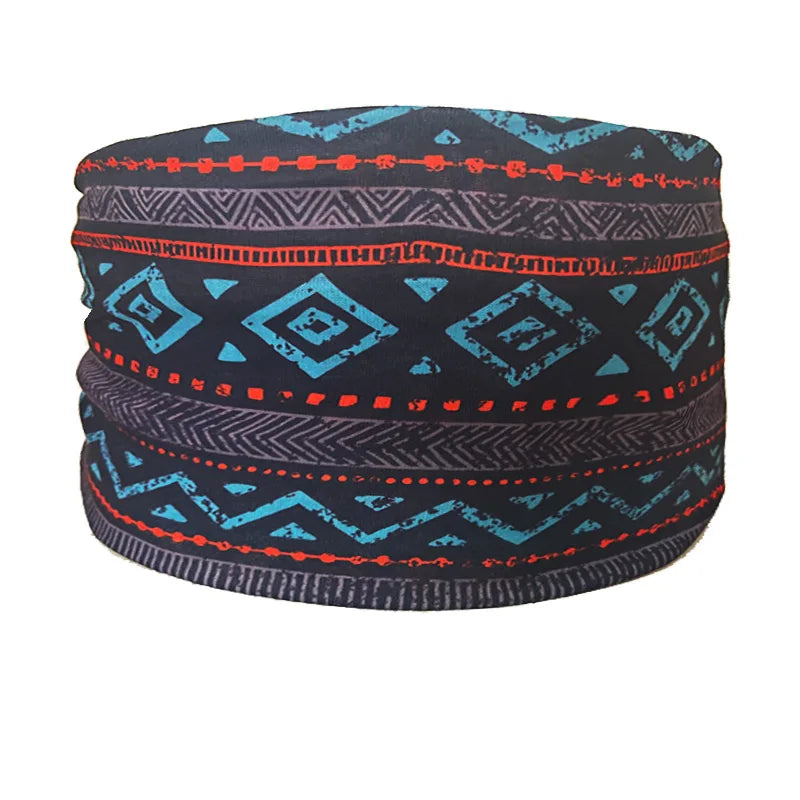 Boho Headbands For Women Fashion Wide Headscarf Bohemian Yoga Workout Head Bands Hair Accessories Band
