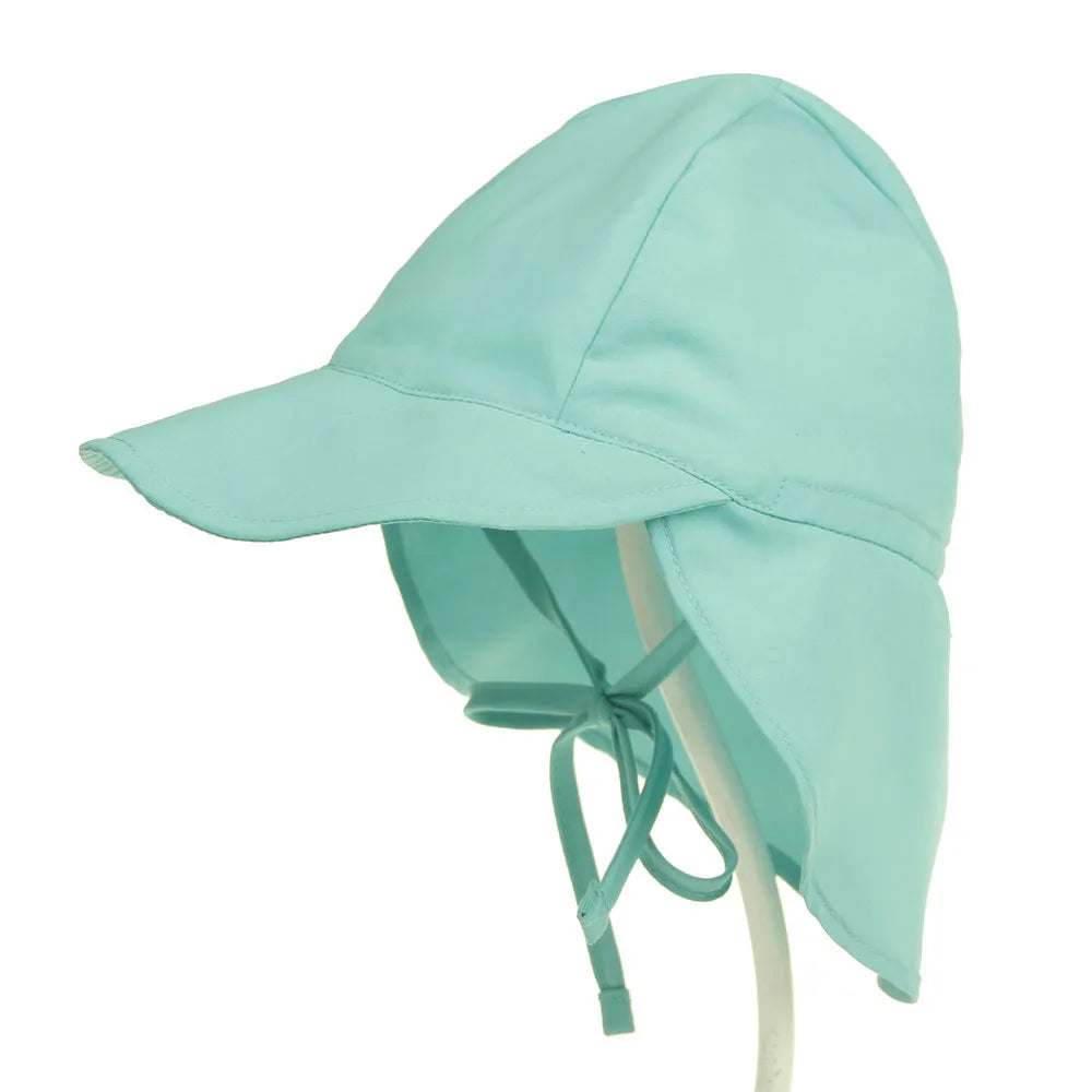 Children's Bucket Hats Adjustable Summer Baby Quick-drying Cap Wide Brim Beach Travel UV Protection Outdoor Essential Sun Caps