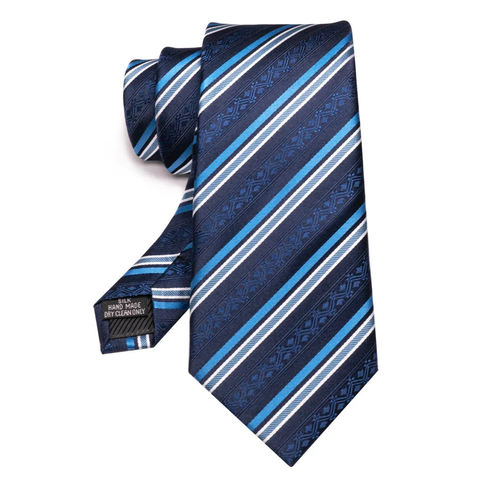Cadeaux pour hommes EASTEPIC : cravates rayées, cravates rouges pour messieurs en vêtements raffinés, accessoires à la mode pour les occasions sociales