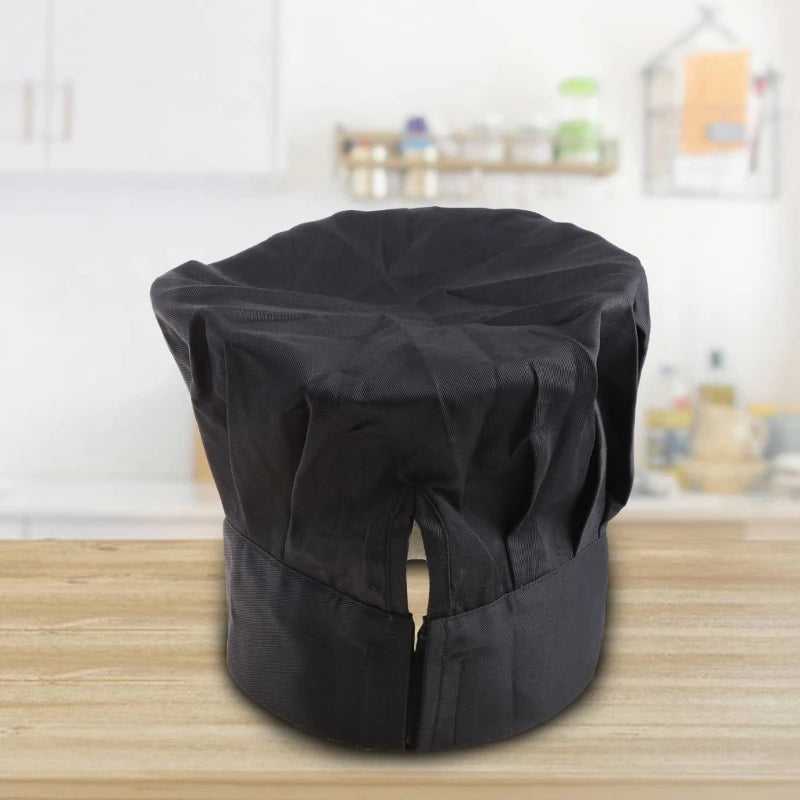 Chef Kitchen Hat Unisex Men Women Chef Waiter Uniform Cap Cooking Bakery BBQ Grill Restaurant Cook Work Hat Chef Cap Hat