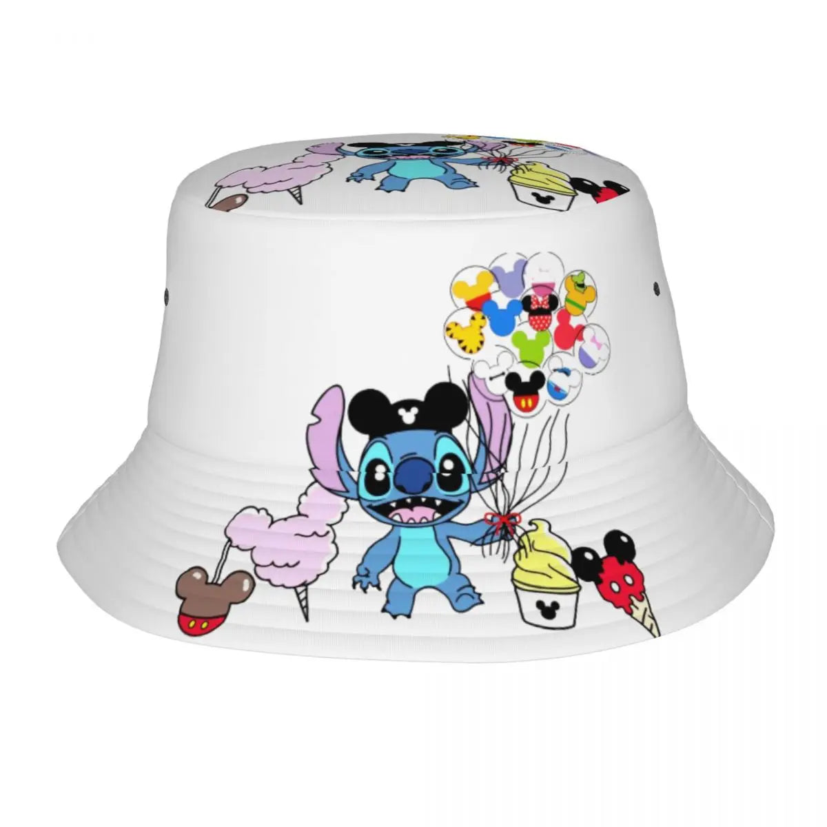 Bob unisexe Kawaii, accessoire de dessin animé amusant, chapeau bob pour la plage, couvre-chef léger