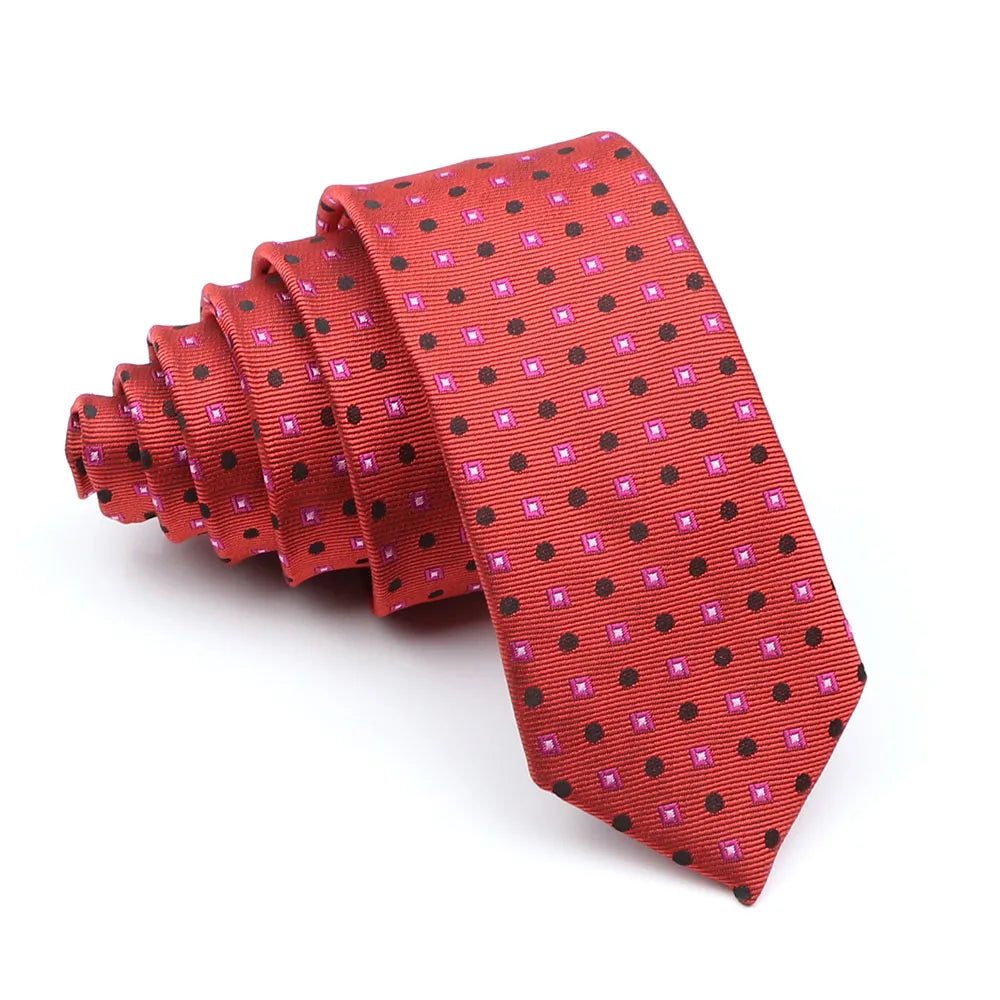 Cravates fines pour hommes et femmes, cravate fine à rayures, motif cachemire, 5 cm, tenue décontractée pour fête, mariage, col étroit, accessoire masculin