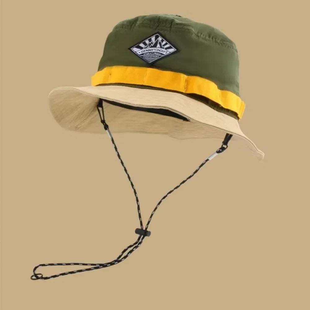 Mountaineering Quick-drying Fisherman Hat Visor Sunscreen Bucket Hat Anti-UV Waterproof Sun Hat Women