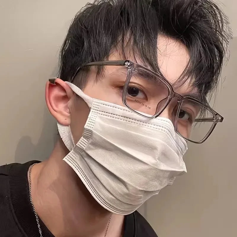 Fashion Anti Blue Light Glasses Men Computer Women Eyeglass Fashion Optical Plain Frame Spectacles Transparent Blocking Glasses
