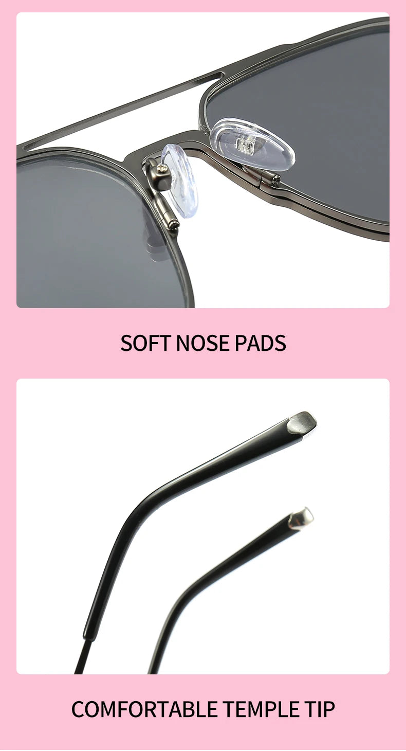 Titanium 3 In 1 New Trend Magnet Glasses Frame With Clip On Glasses Polarized Sunglasses For Men Women Optical Computer glasses