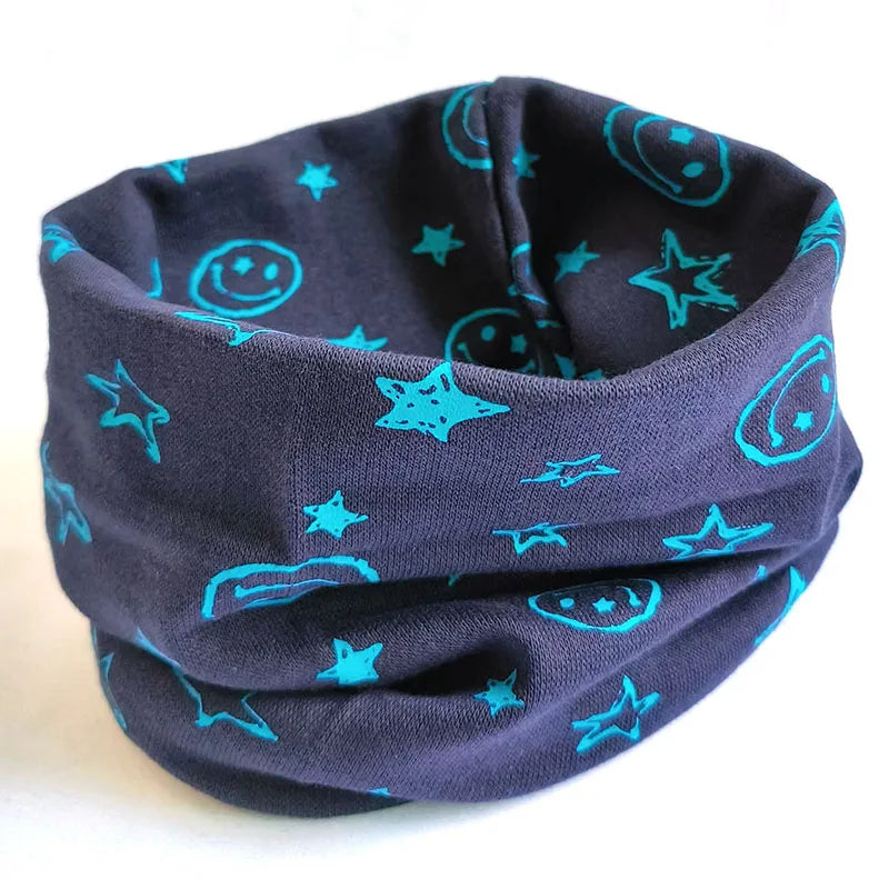 Écharpe en coton pour enfants, automne-hiver, couette, tissu, cols de bébé, bavoir pour fille, bavoir chaud pour garçon, écharpes pour enfants, foulard magique