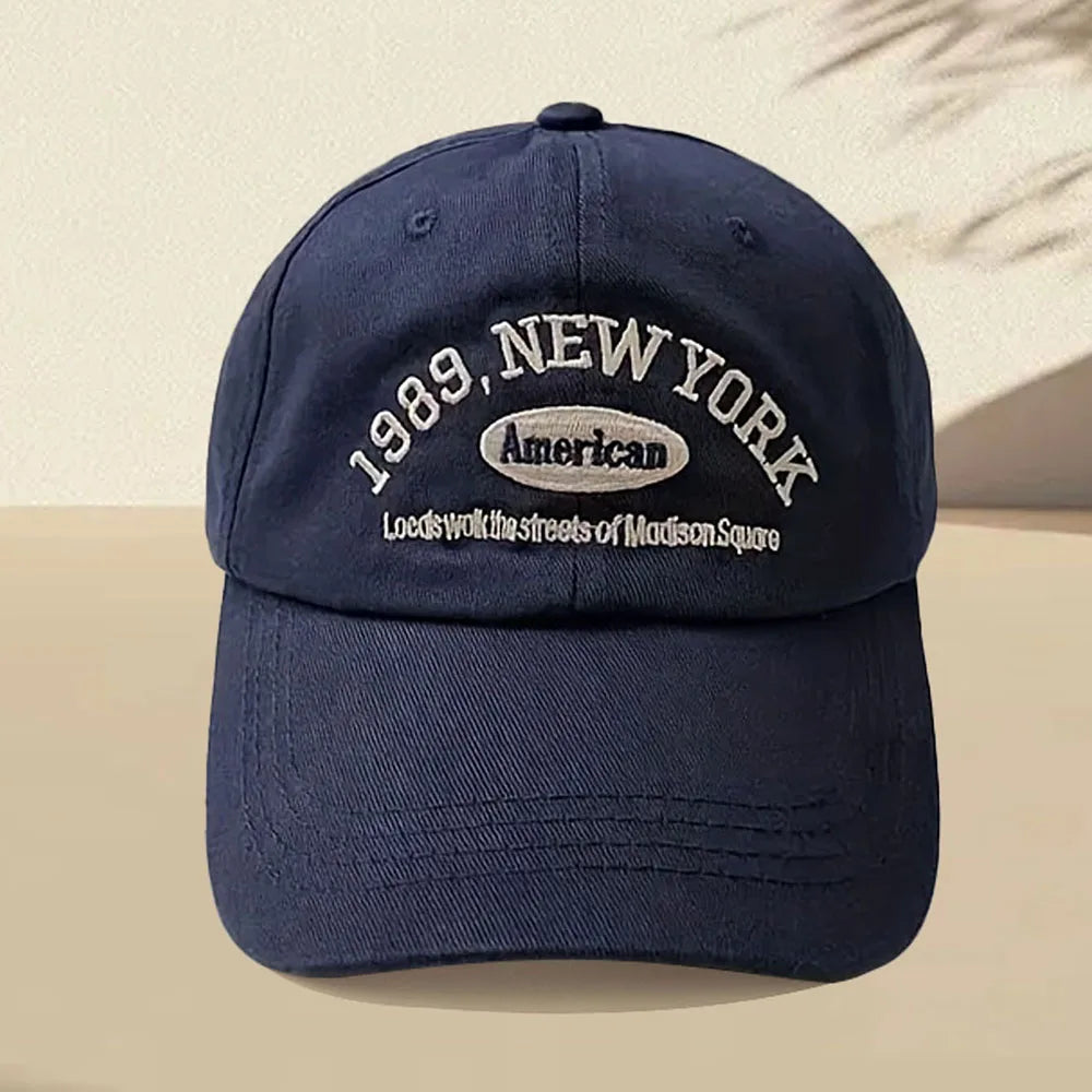 Une casquette de baseball ajustable brodée rétro, chapeau de soleil décontracté pour hommes et femmes, parfaite pour la fête du Super Bowl dimanche