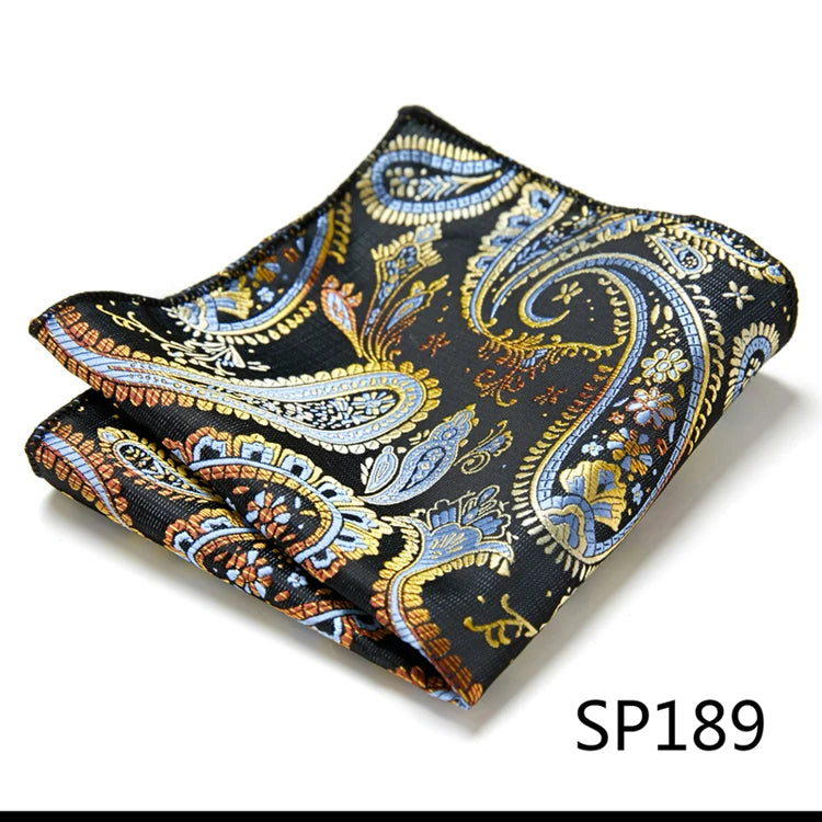 Pocket Square Handkerchief Nice Handmade Woven 100% Silk Hanky Pocket Square Printed hombre Pink Office Clothing accessories
