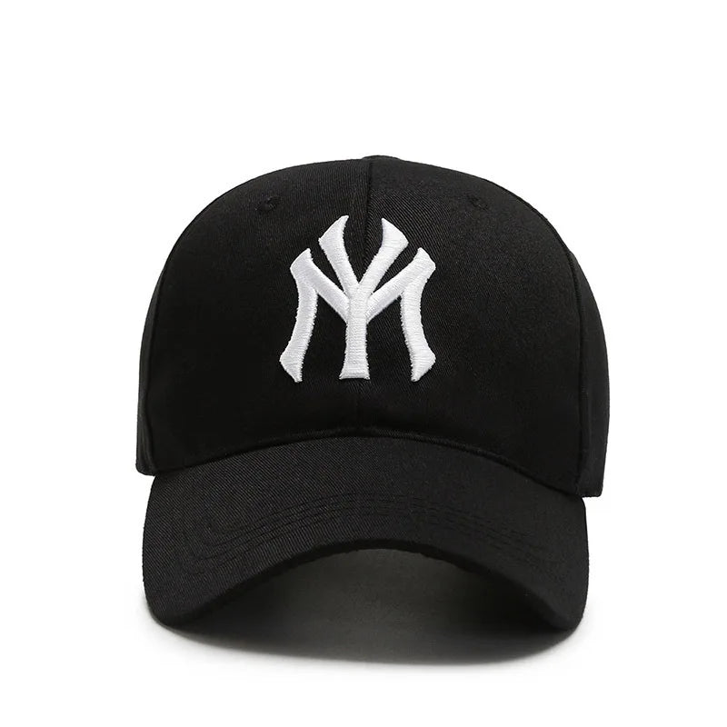 Casquettes de baseball à broderies tendance pour femmes et hommes, casquettes snapback, visières, chapeau de soleil, unisexe, réglables, en coton