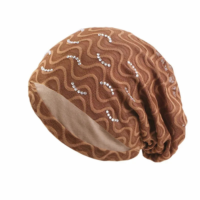 Bonnet de nuit unisexe doublé en satin pour femme et homme, bonnet de nuit ample pour soins capillaires, bonnet anti-chute, bonnet de nuit, couvre-chef