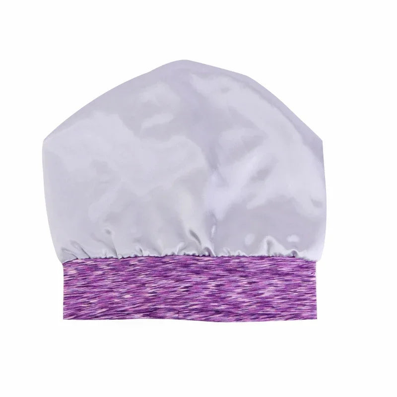 Bonnet de nuit unisexe doublé en satin pour femme et homme, bonnet de nuit ample pour soins capillaires, bonnet anti-chute, bonnet de nuit, couvre-chef