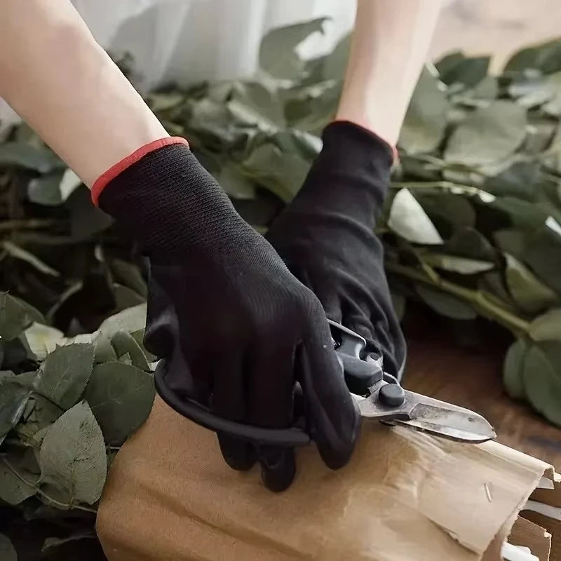10 paires de gants de sécurité durables – antidérapants, résistants à l'usure et protection ESD pour le jardinage et le travail du bois
