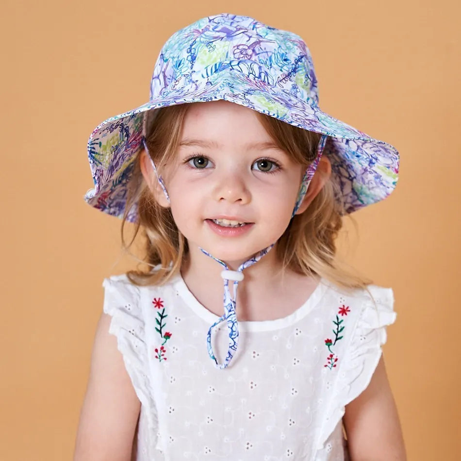 Newborn Baby Hats Boys Girls Panama Summer Kids Sun Hat Infant Beach Fisherman Bucket Hat Children Breathable Outdoor Hats