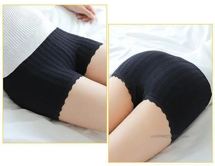 Short sexy en dentelle sans couture, taille unique, pantalon court sexy pour femme, pantalon de sécurité pour robe, culotte, jupe, short, short respirant pour femme