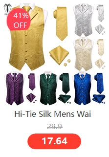 Hi-Tie Nœuds papillon verts de Noël pour hommes Cravate papillon en soie Ensemble de boutons de manchette et mouchoirs pour fête de mariage Nœud papillon uni à carreaux cachemire