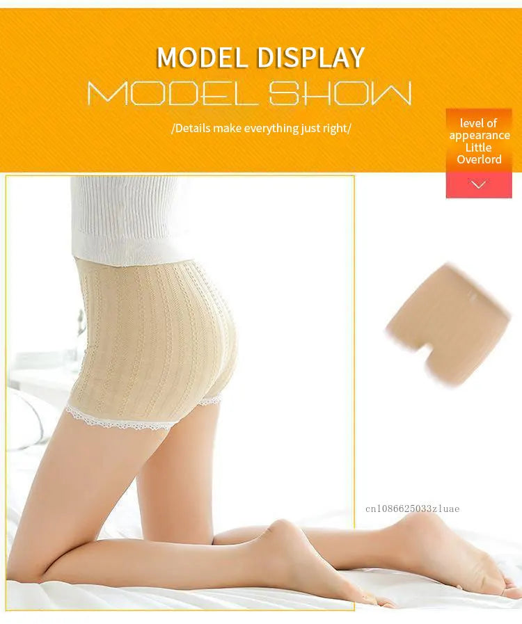 Short sexy en dentelle sans couture, taille unique, pantalon court sexy pour femme, pantalon de sécurité pour robe, culotte, jupe, short, short respirant pour femme