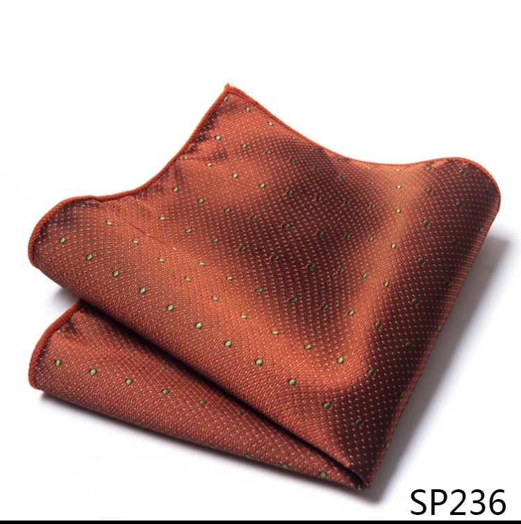 Vangise Brand Newest style Silk Hanky Man Floral Gray Fit Business lover's day Pocket Square Handkerchiefs
