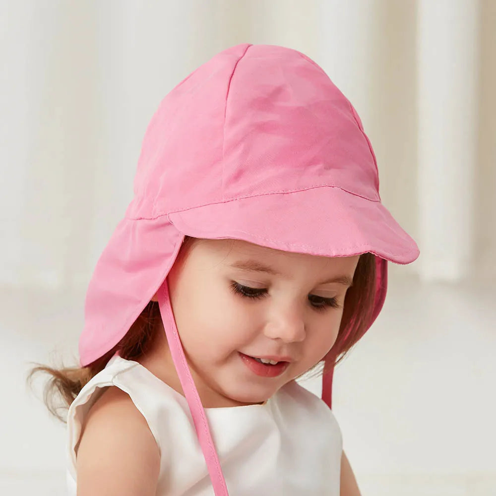 2023New Baby Summer Sun Hat Baby Girls Boys Caps Cartoon Panama Children's Hat UV Protection SPF 50+ Kid Travel Beach Bucket Hat