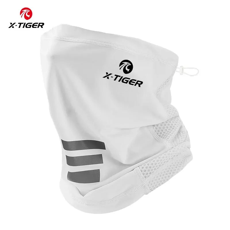X-TIGER Masque de cyclisme absorbant la transpiration Respirant Pêche Entraînement Sport Foulard Cache-cou Bandana d'été