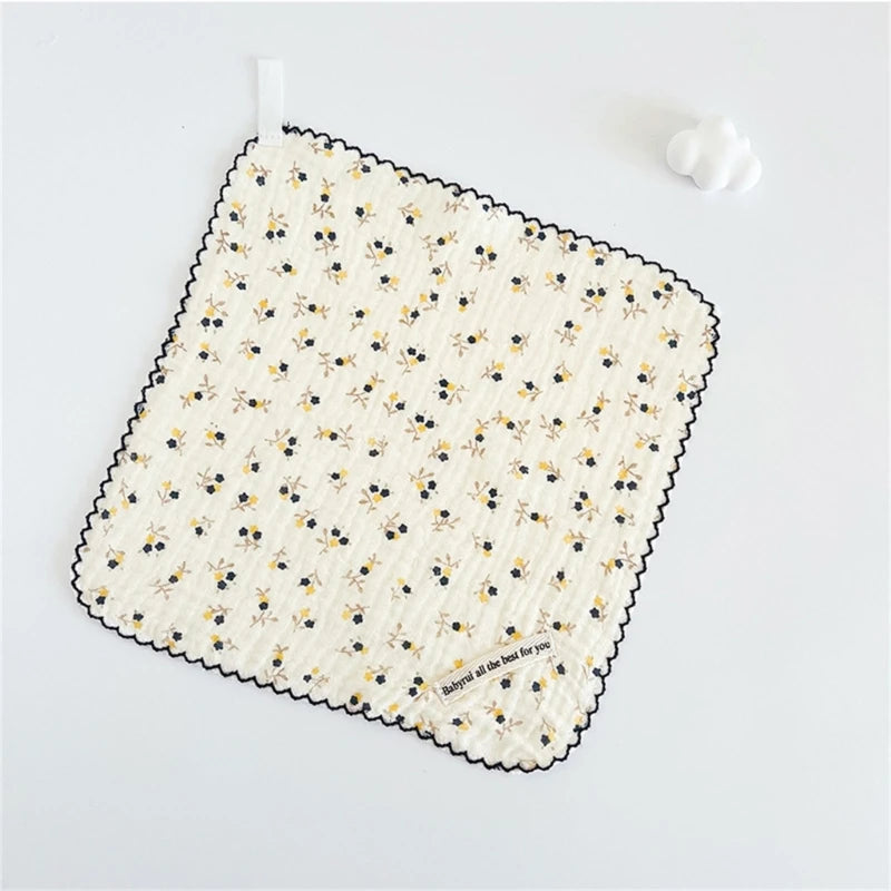 Cotton Towel Newborn Baby Items Muslin Baby Bibs Handkerchief Soft Saliva Towel Feeding Burp Cloths Facecloth