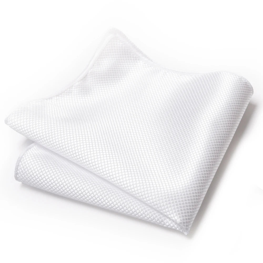 Vangise Brand Newest style Silk Hanky Man Floral Gray Fit Business lover's day Pocket Square Handkerchiefs