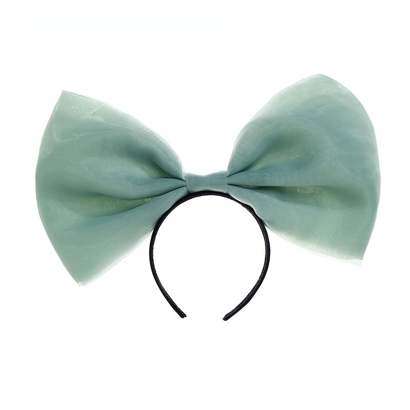 Bow Headband Bowknot Hair Bands Women Party Decoration Cosplay Costume Headwear Headpiece Birthday Accessories Halloween