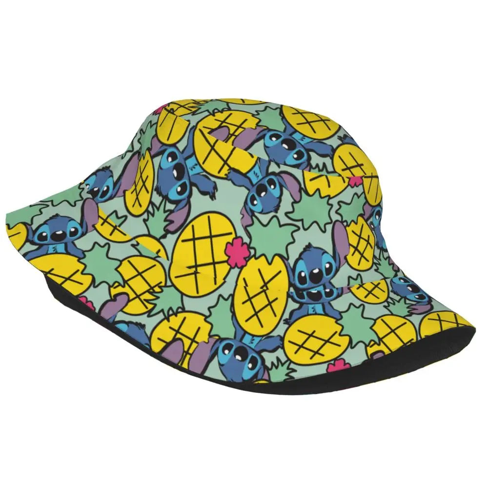 Bob unisexe Kawaii, accessoire de dessin animé amusant, chapeau bob pour la plage, couvre-chef léger