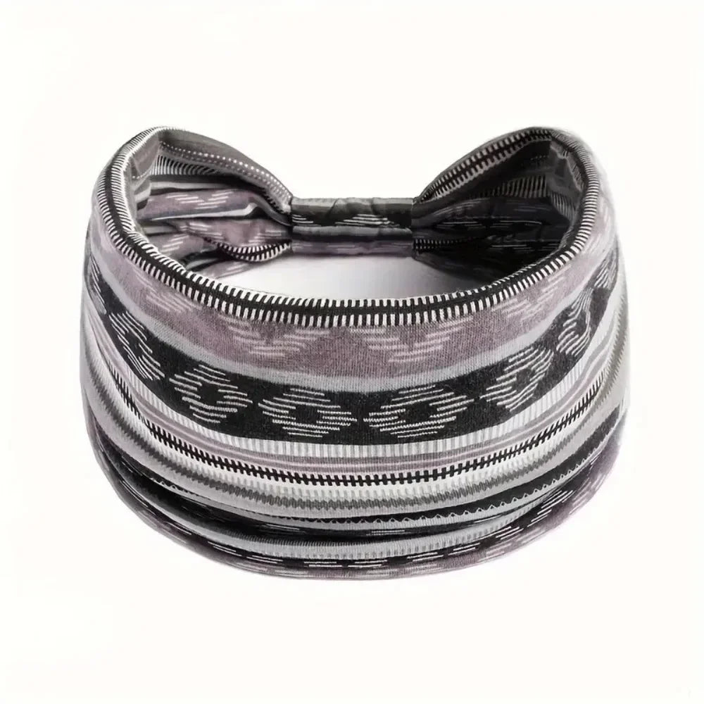 Fashion Yoga Hair Bands Headbands for Women Extra Large Turban Workout Headband Boho Twisted Thick Hair Accessories
