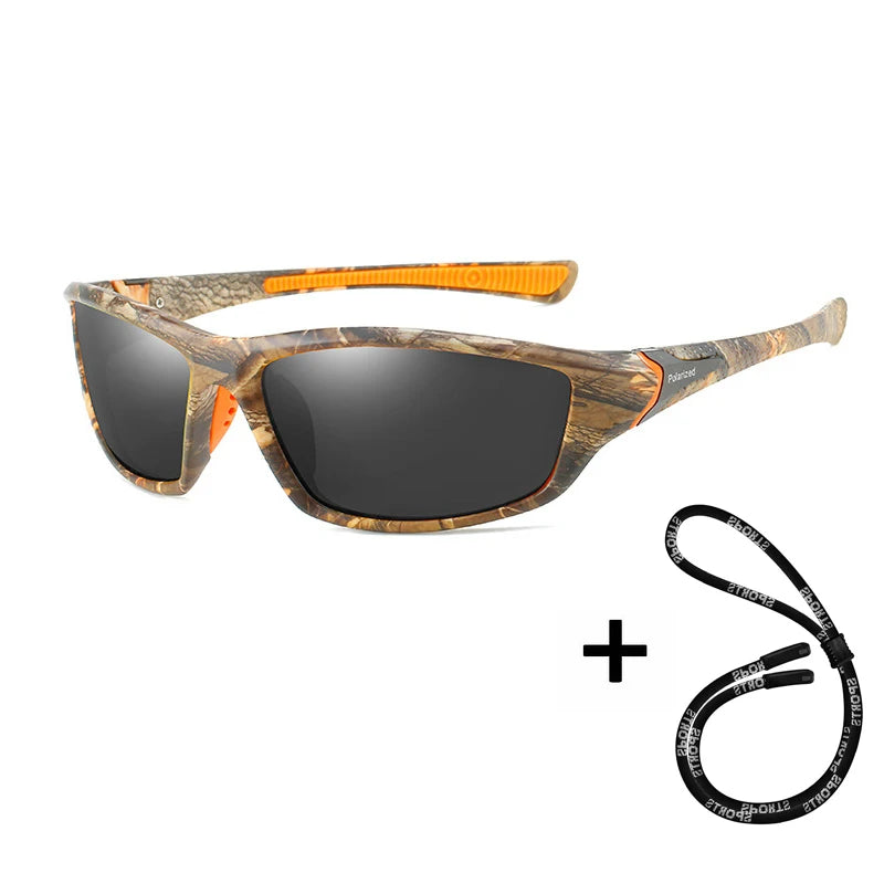 2023 High Definition Polarized Sunglasses for Men Women Outdoor Sport Fishing Sun Glasses UV400 Protection Driving Eyeglasses