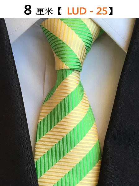68 Colors NEW 8cm Tie for Man Tie Luxury Striped Flower Business Neck Tie Suit Cravat Wedding Party Necktie Men Gift