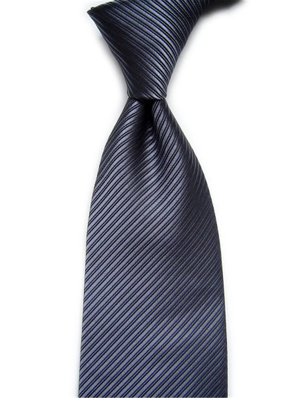 Cravates tendance pour hommes et femmes, 10 cm, 4 pouces, accessoires de mariage, cravate en soie, couleur unie, rayée, noir, bleu, rouge, blanc, violet