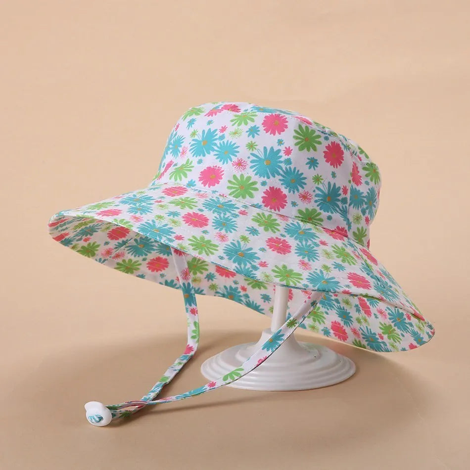 Newborn Baby Hats Boys Girls Panama Summer Kids Sun Hat Infant Beach Fisherman Bucket Hat Children Breathable Outdoor Hats