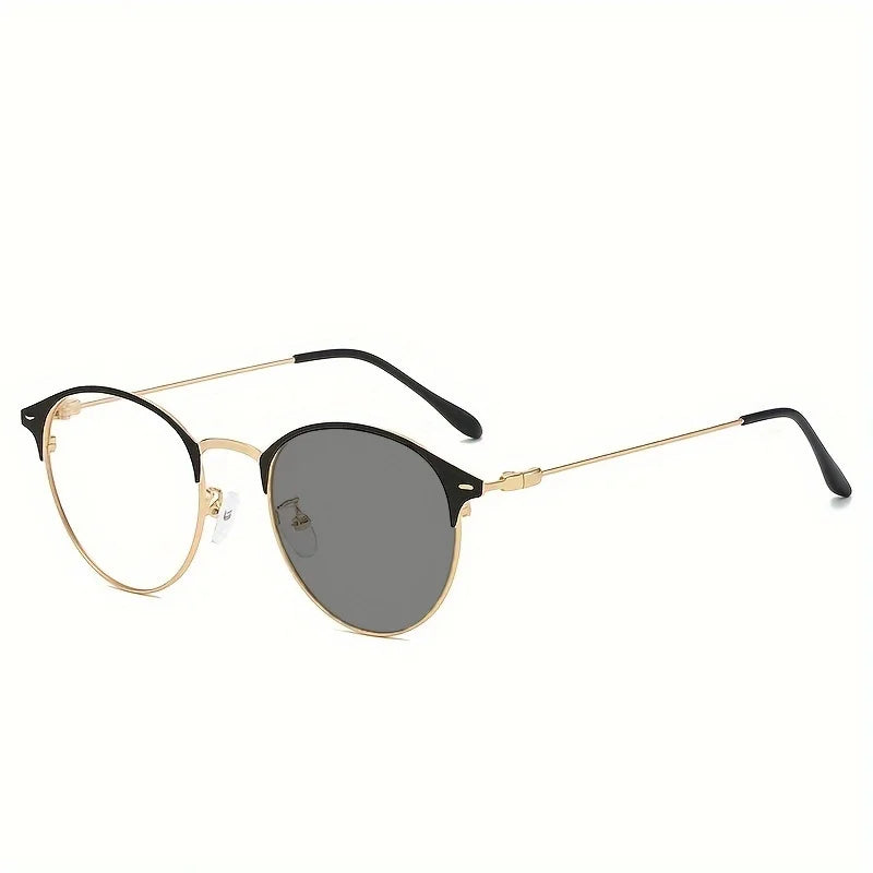 Blue Light Blocking Glasses Polarized Sunglasses TR Frame UV400 Protection Unisex Fashion Eyewear Anti Glare Two Tone Injection