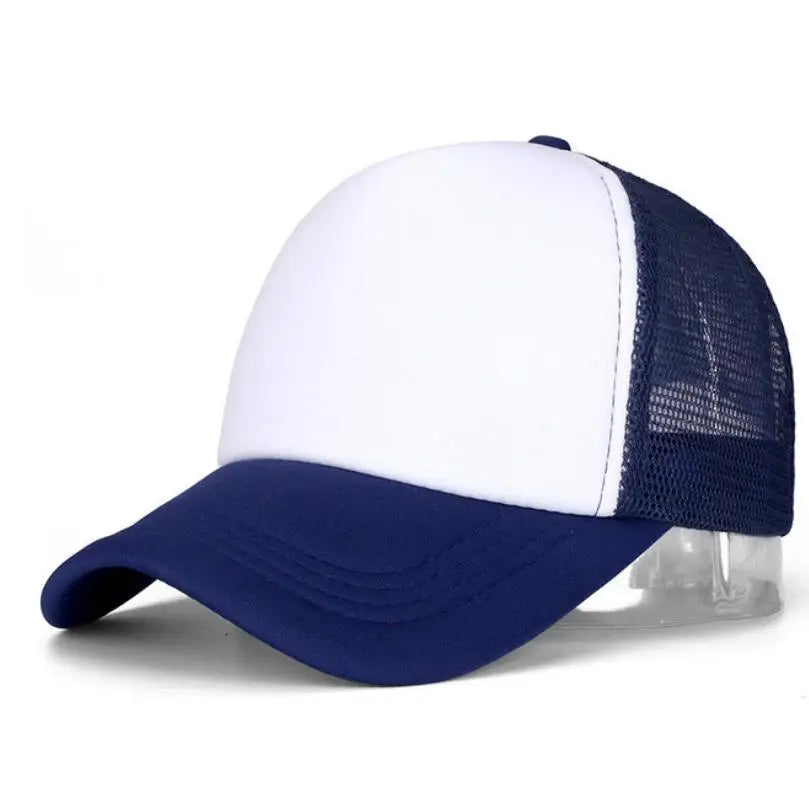 Casquette de baseball en maille COKK, ajustable, à rabat, unisexe, style hip-hop, pour homme et femme, chapeau de papa, en éponge, doux et respirant, noir