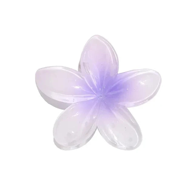 Fashion Egg Flower Hair Clips for Women Bohemia Style Flower Large Hair Claw Hairpin Beach Vacation Girls Hair Accessories