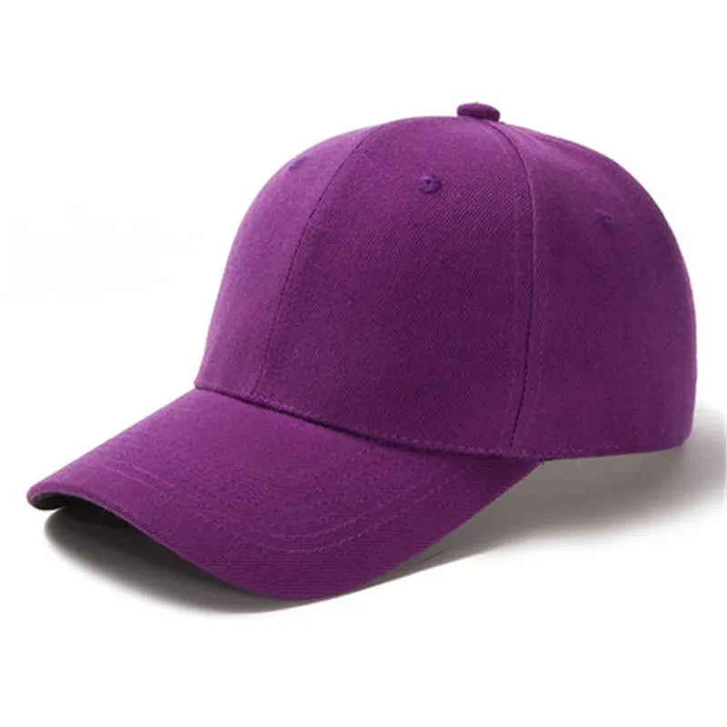 Unisex Cap Casual Plain Baseball Cap Adjustable Snapback Hats For Women Men Hip Hop Cap Street Dad Hat