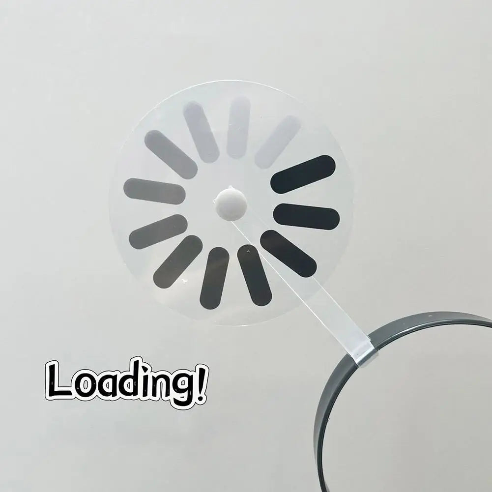 Brain Loading Hair Band Hairpin Funny Rotatable Simple And Cute Headband Festival Party Decoration Prank Hair Accessories