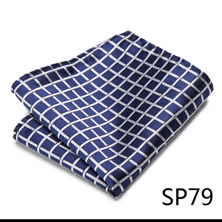 Pocket Square Handkerchief Nice Handmade Woven 100% Silk Hanky Pocket Square Printed hombre Pink Office Clothing accessories