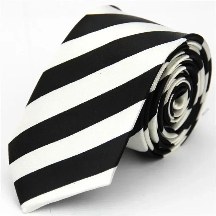 Narrow Ties for Men Women 5cm (2") Skinny Wedding Black Blue Red Pink White Purple Green Gray Piano Skull Slim Necktie