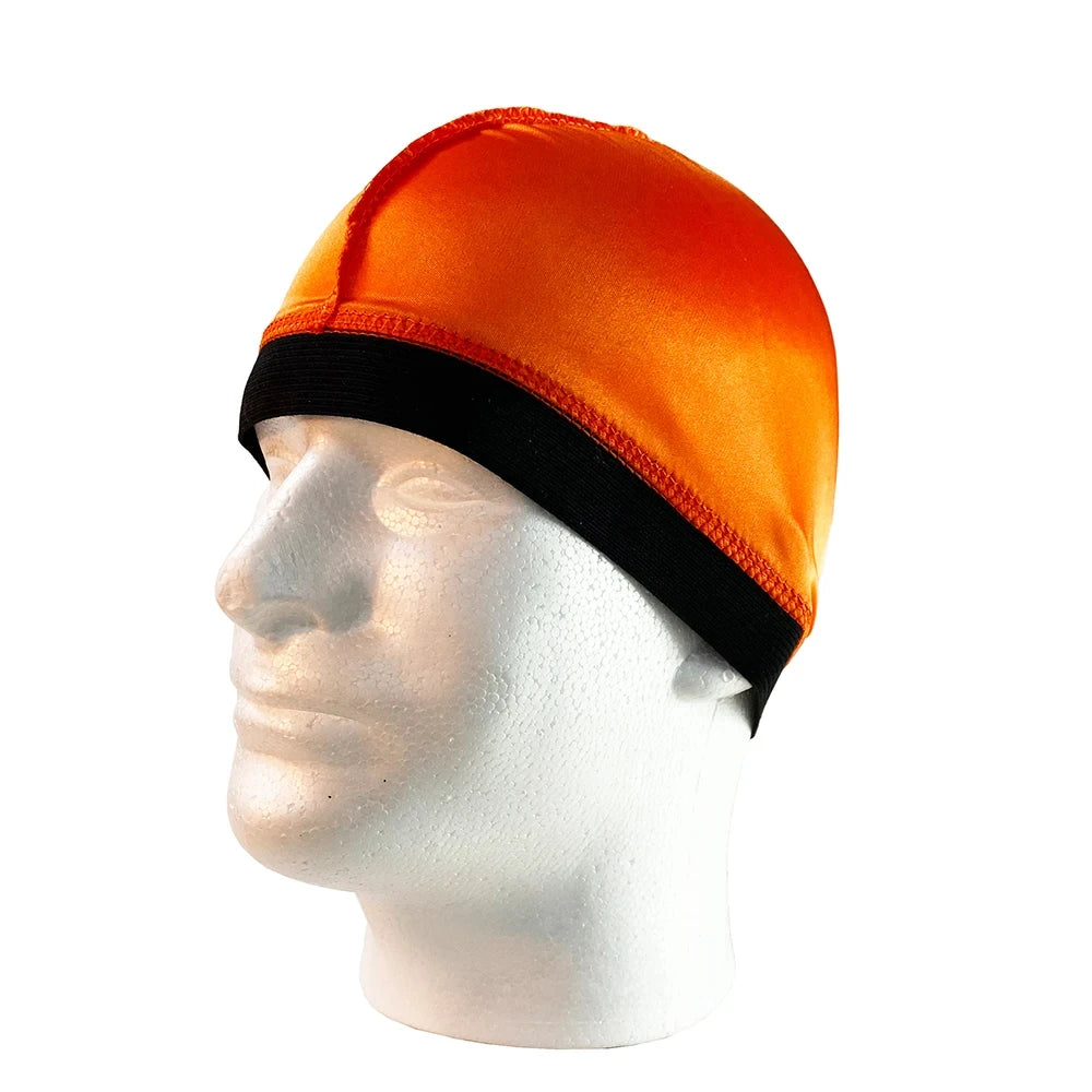 Bonnet unisexe en soie pour homme, bonnet rafraîchissant en élasthanne, bonnet rafraîchissant en soie