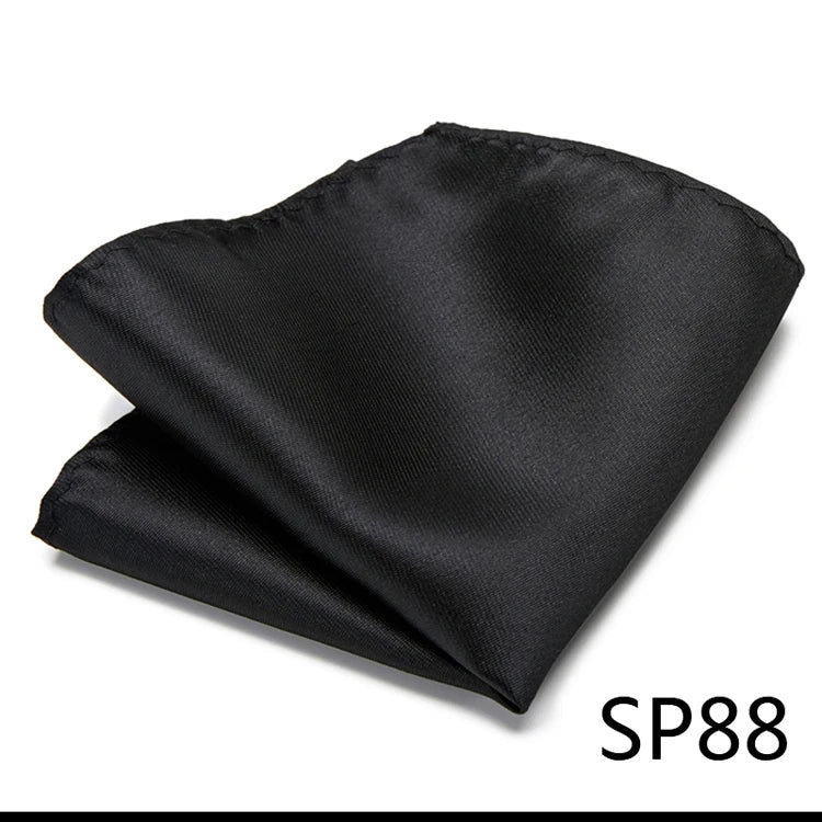 Pocket Square Handkerchief Nice Handmade Woven 100% Silk Hanky Pocket Square Printed hombre Pink Office Clothing accessories