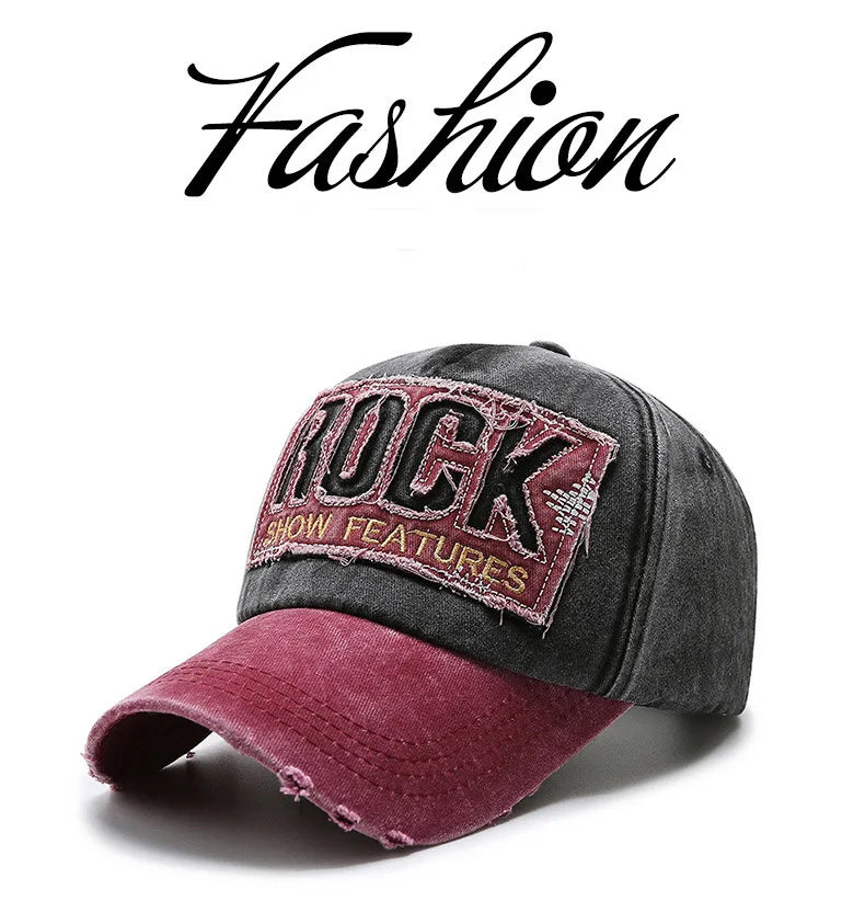 Casquette de baseball en denim délavé pour hommes et femmes, version coréenne, printemps et automne, mode décontractée, chapeau de soleil, site officiel