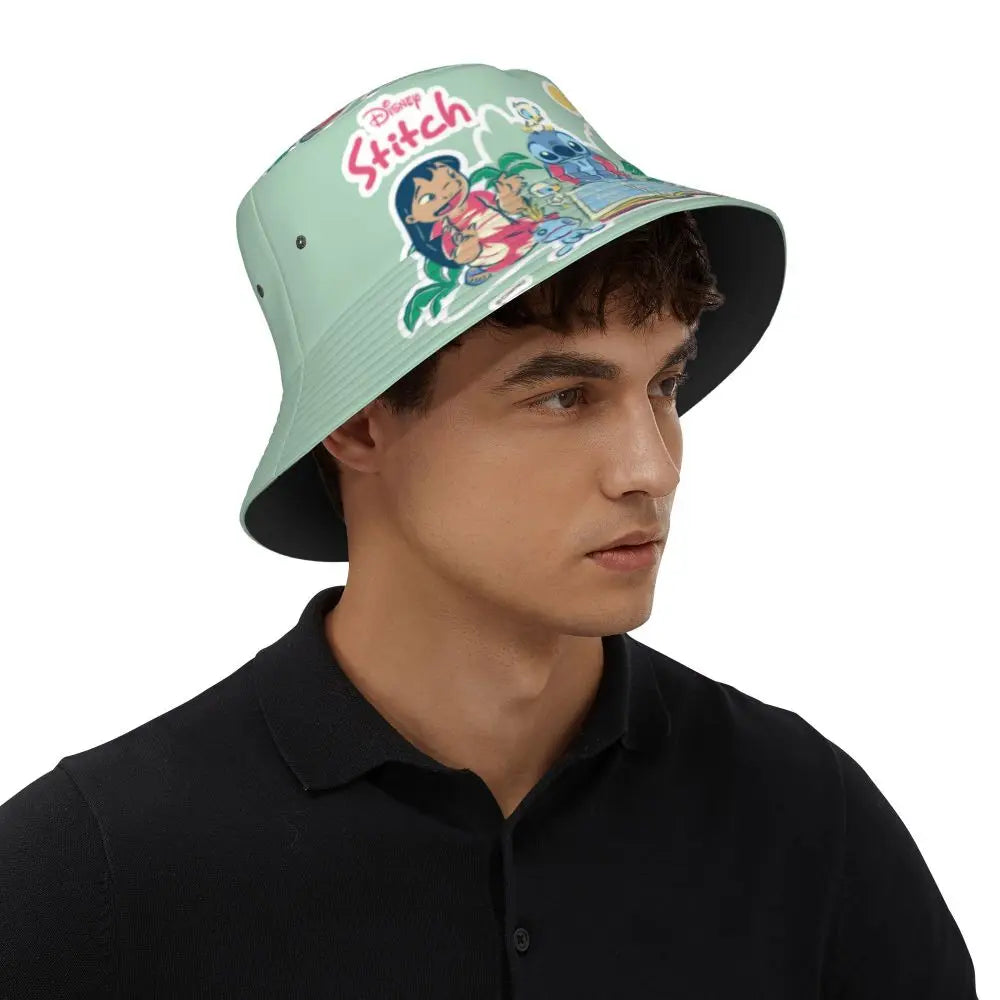Bob unisexe Kawaii, accessoire de dessin animé amusant, chapeau bob pour la plage, couvre-chef léger