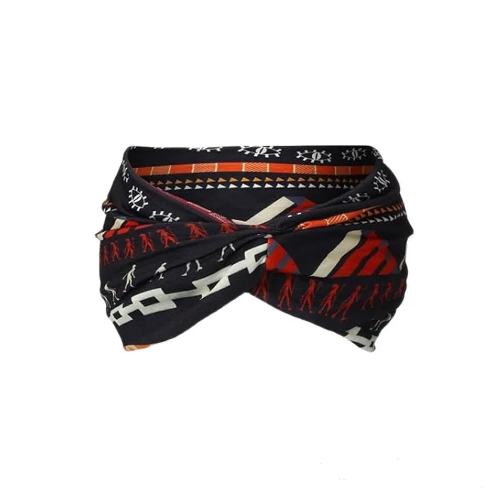 Widening High Strength Bohemian Yoga Sports Headband African Style Headband