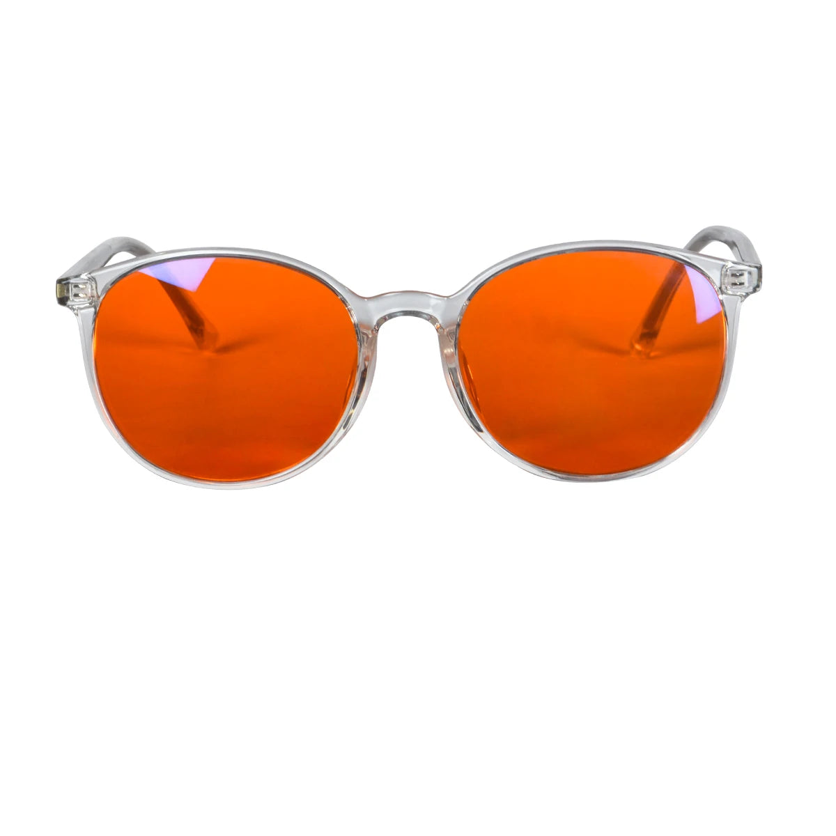 red glasses red blue light glasses for better sleep blue light blocking glasses orange lenses Tr90 women eyeglasses SH2022