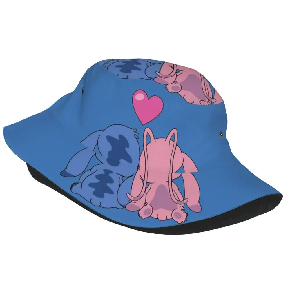 Bob unisexe Kawaii, accessoire de dessin animé amusant, chapeau bob pour la plage, couvre-chef léger
